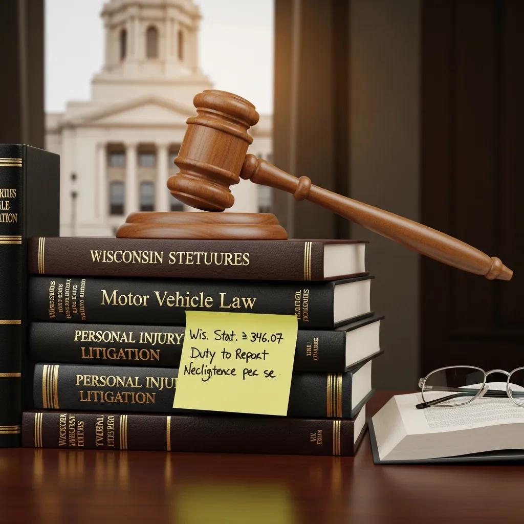Gendlin, Liverman & Rymer | Brookfield Car Accident Lawyer: Experienced Injury Claims Gavel and legal books representing Wisconsin car accident laws