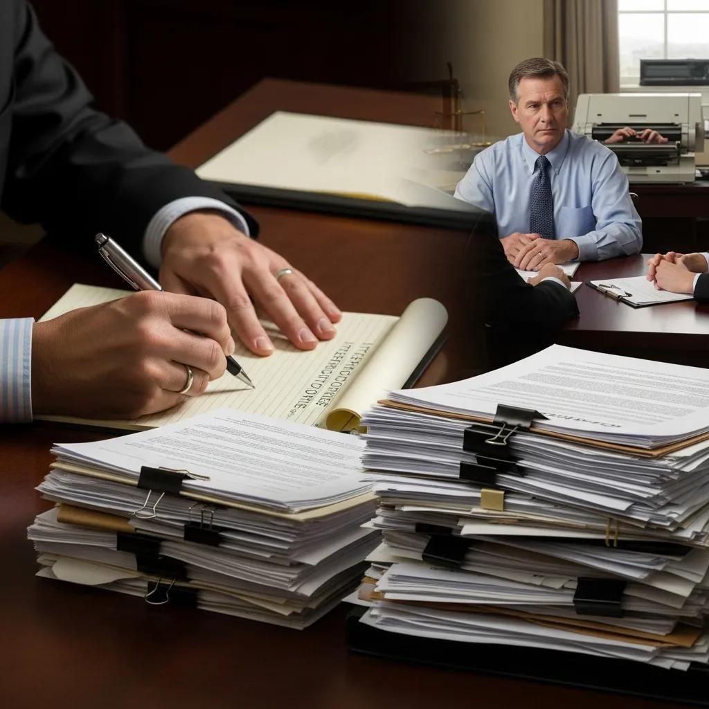 Gendlin, Liverman & Rymer | Discovery in Personal Injury Lawsuits Illustration of key methods of discovery in personal injury cases including interrogatories and depositions