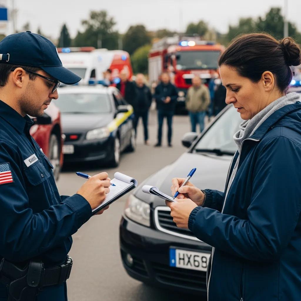 Gendlin, Liverman & Rymer | Witness Statements in Personal Injury Cases Person collecting witness statements at an accident scene