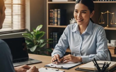 Gendlin, Liverman & Rymer | Free Personal Injury Case Evaluation Benefits Attorney consulting with a client about personal injury case evaluation in a professional office setting, emphasizing legal guidance and support.